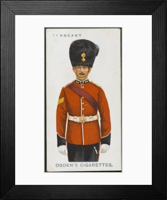 Framed Print : SERGEANT. A sergeant from the Prince of Waless own West Yorkshire Regiment Framed Print : SERGEANT. A sergeant from the Prince of Waless own West Yorkshire Regiment