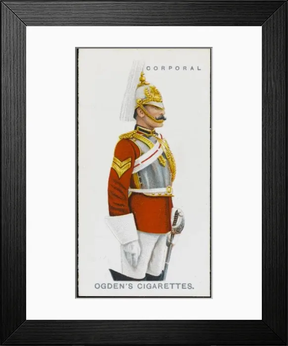 Framed Print : CORPORAL. A Corporal from the Life Guards Framed Print : CORPORAL. A Corporal from the Life Guards