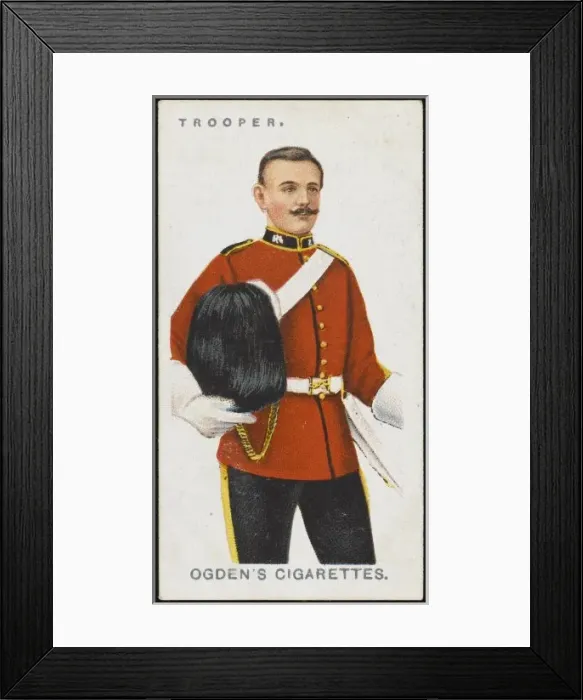 Framed Print : TROOPER. A Trooper from the 2nd Dragoons (Royal Scots Greys), raised in 1678 Framed Print : TROOPER. A Trooper from the 2nd Dragoons (Royal Scots Greys), raised in 1678