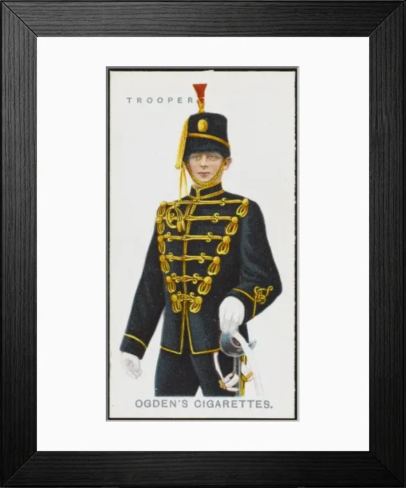 Framed Print : TROOPER. A Trooper from the 4th Hussars (the Queens Own) Framed Print : TROOPER. A Trooper from the 4th Hussars (the Queens Own)