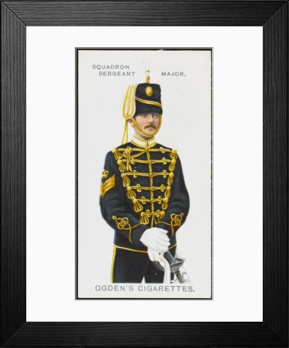 Framed Print : Squadron Sergeant Major Framed Print : Squadron Sergeant Major