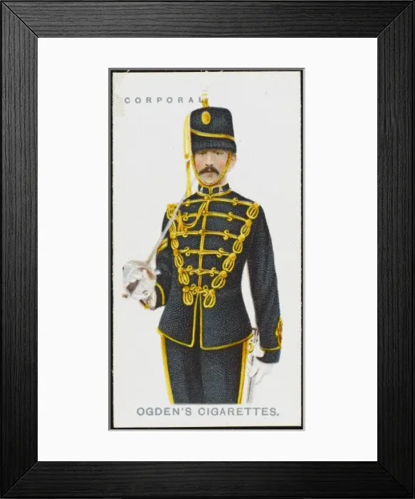 Framed Print : CORPORAL. A Corporal from the 19th Hussars (Queen Alexandras Own Royal) Framed Print : CORPORAL. A Corporal from the 19th Hussars (Queen Alexandras Own Royal)