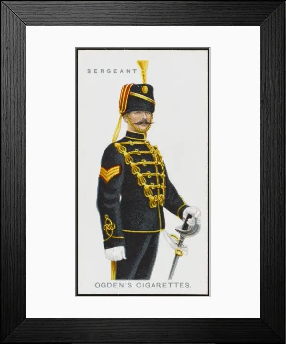 Framed Print : SERGEANT. A Sergeant of the 20th Hussars Framed Print : SERGEANT. A Sergeant of the 20th Hussars