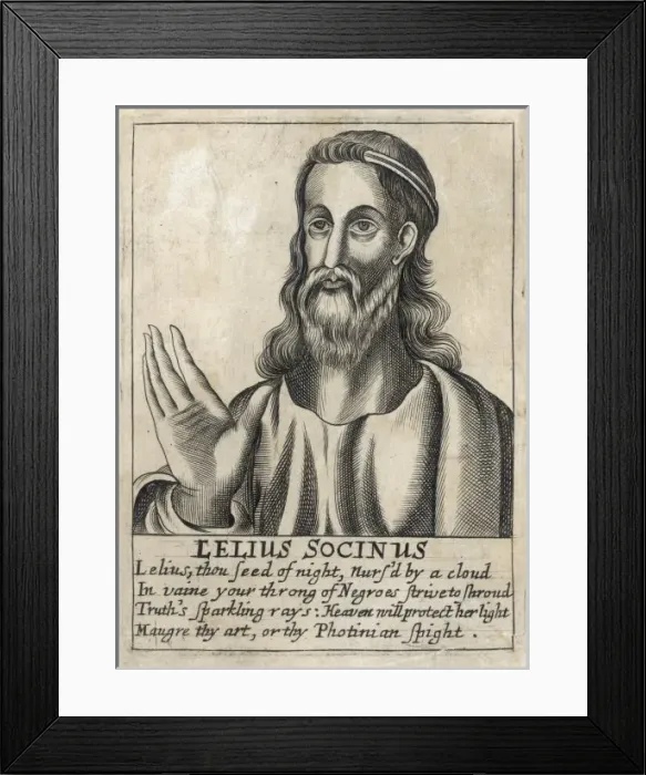 Framed Print : Lelius Socinus Framed Print : Lelius Socinus