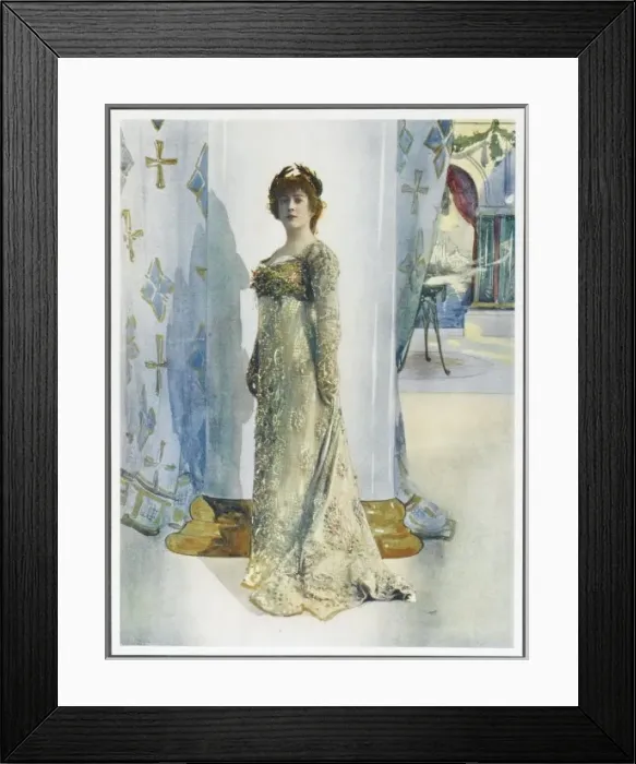 Framed Print : Jane Hading / Players 1903 Framed Print : Jane Hading / Players 1903