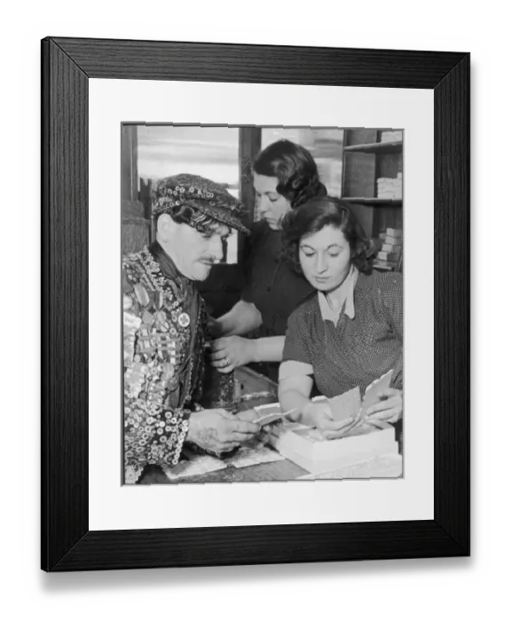 Framed Print : Pearly King / Buttons Framed Print : Pearly King / Buttons