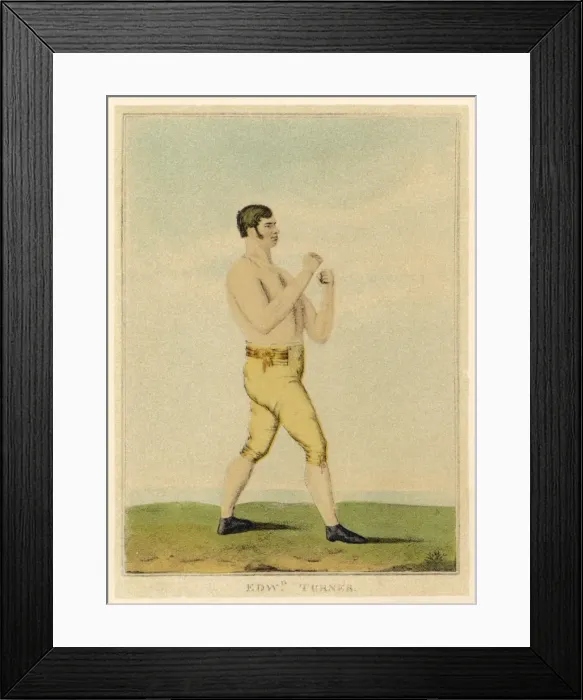 Framed Print : Edward Turner, Boxer Framed Print : Edward Turner, Boxer