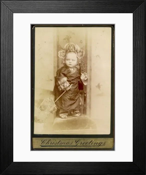 Framed Print : Chinese Emperor Boy Framed Print : Chinese Emperor Boy