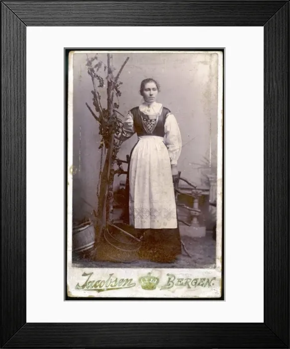 Framed Print : Norwegian Costume Framed Print : Norwegian Costume