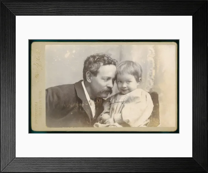 Framed Print : Father & Son / Photo Framed Print : Father & Son / Photo