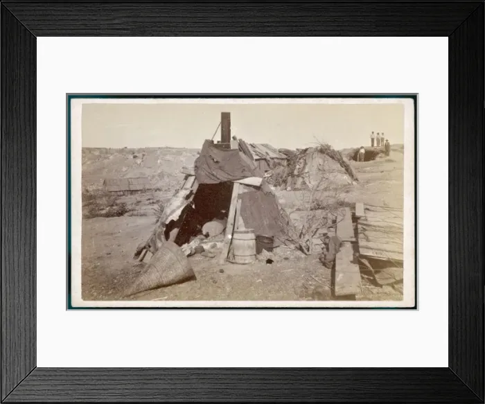 Framed Print : Digger Camp Framed Print : Digger Camp