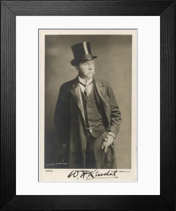 Framed Print : Wh Kendal / Postcard 1906 Framed Print : Wh Kendal / Postcard 1906