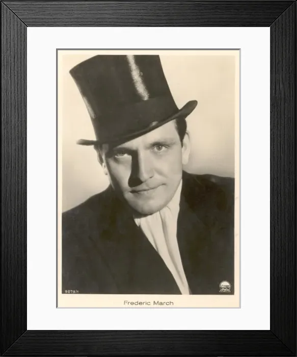 Framed Print : Fredric March  /  Jekyll