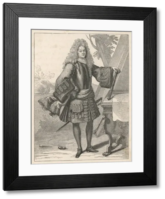 Framed Print : Vauban Engraving Framed Print : Vauban Engraving