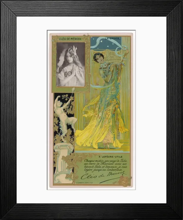 Framed Print : Cleo De Merode / Trade Framed Print : Cleo De Merode / Trade