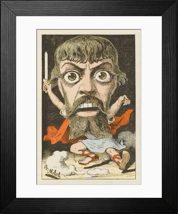 Framed Print : Jean Mounet-Sully / 1882 Framed Print : Jean Mounet-Sully / 1882