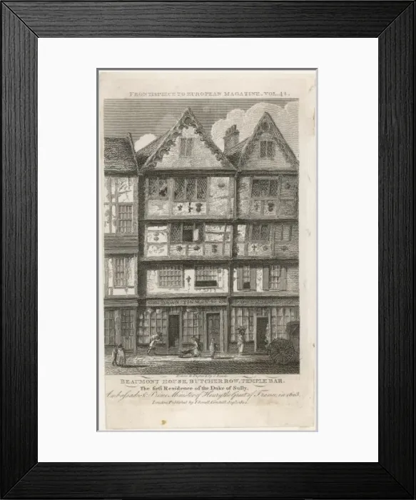 Framed Print : Beaumont House, London Framed Print : Beaumont House, London
