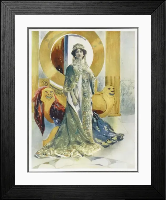 Framed Print : Carolina Otero / Players Framed Print : Carolina Otero / Players