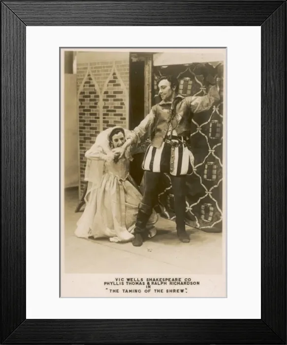Framed Print : Ralph Richardson / Shrew Framed Print : Ralph Richardson / Shrew