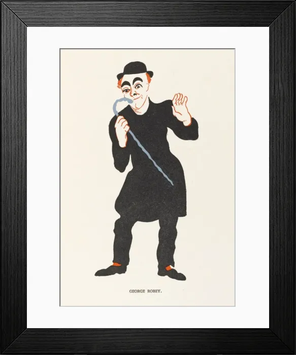 Framed Print : George Robey / Pyke Framed Print : George Robey / Pyke
