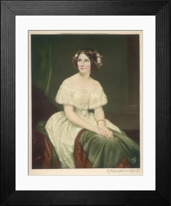 Framed Print : Jenny Lind  /  Blackburn