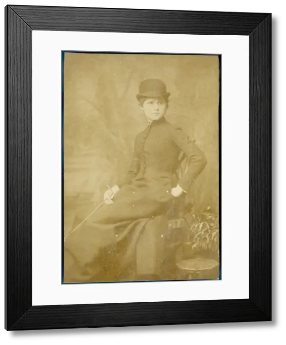 Framed Print : Connie Gilchrist / Bowler Framed Print : Connie Gilchrist / Bowler