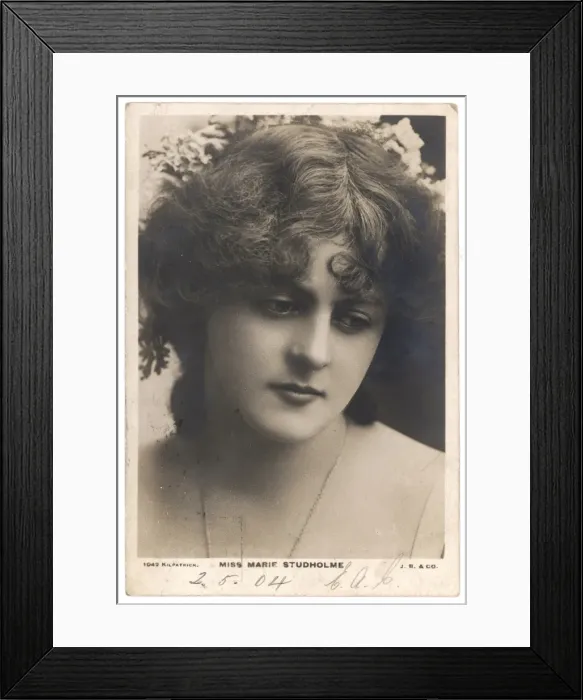 Framed Print : Marie Studholme / Postcard Framed Print : Marie Studholme / Postcard