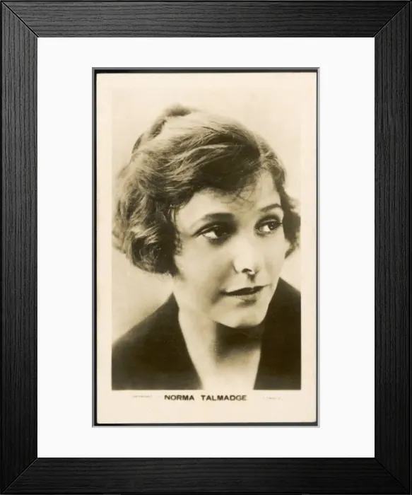 Framed Print : Norma Talmadge / Collector Framed Print : Norma Talmadge / Collector