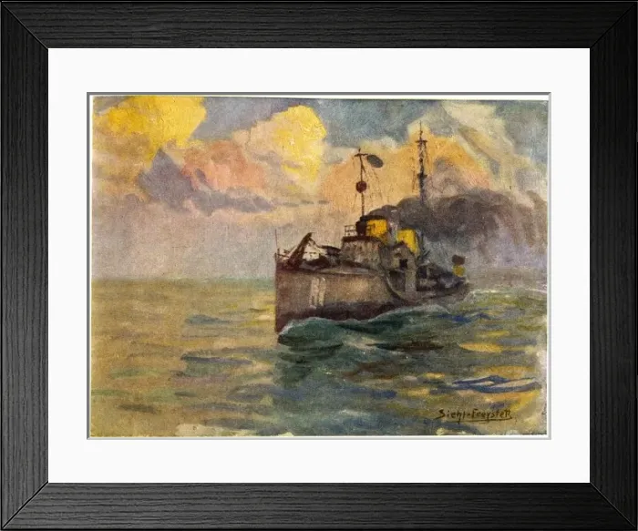 Framed Print : German Torpedo Boat Framed Print : German Torpedo Boat