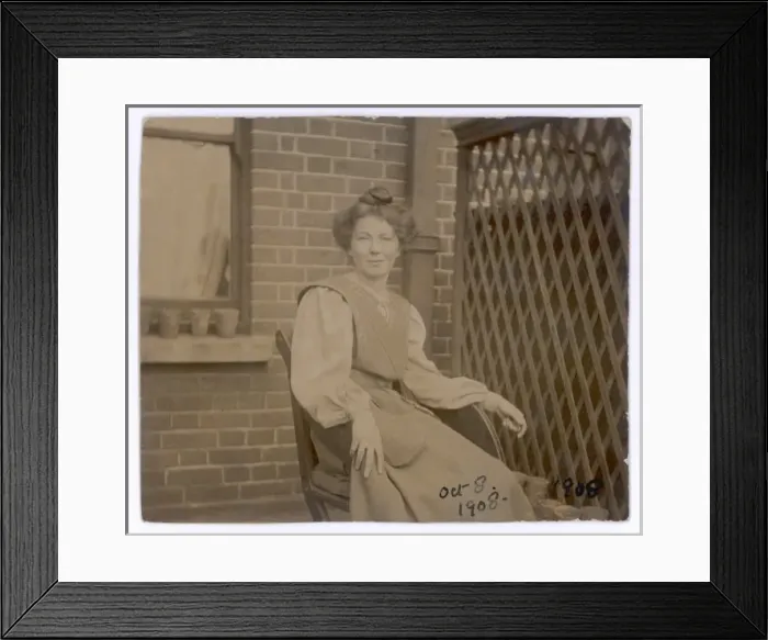 Framed Print : Christabel Pankhurst Framed Print : Christabel Pankhurst
