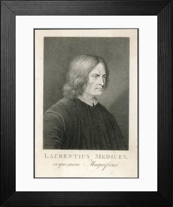 Framed Print : Lorenzo De Medici Framed Print : Lorenzo De Medici