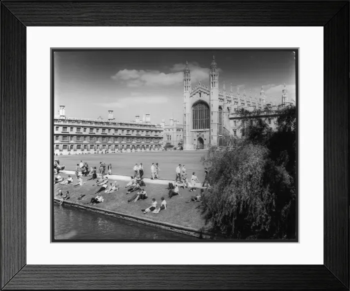 Framed Print : Cambridge Uni Summer Framed Print : Cambridge Uni Summer