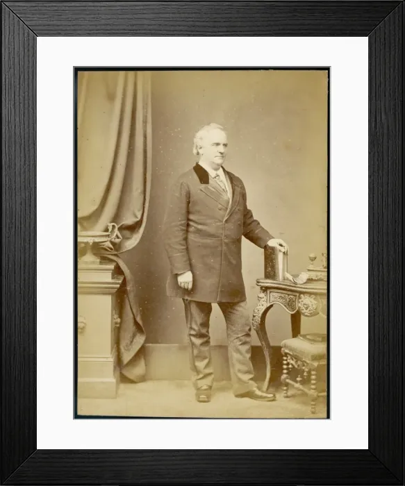 Framed Print : Wc Brooks / Maull Sepia Framed Print : Wc Brooks / Maull Sepia