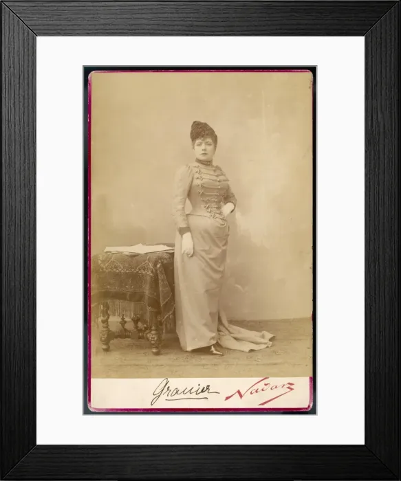 Framed Print : Jeanne Granier / Nadar Framed Print : Jeanne Granier / Nadar