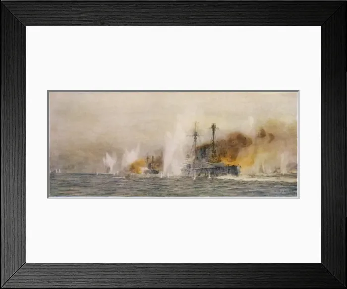 Framed Print : British at Jutland Framed Print : British at Jutland