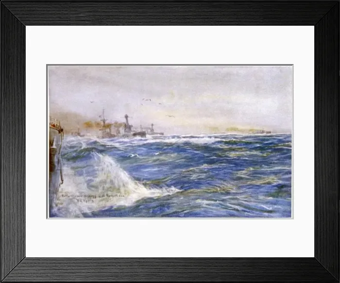 Framed Print : Zigzagging in North Sea Framed Print : Zigzagging in North Sea
