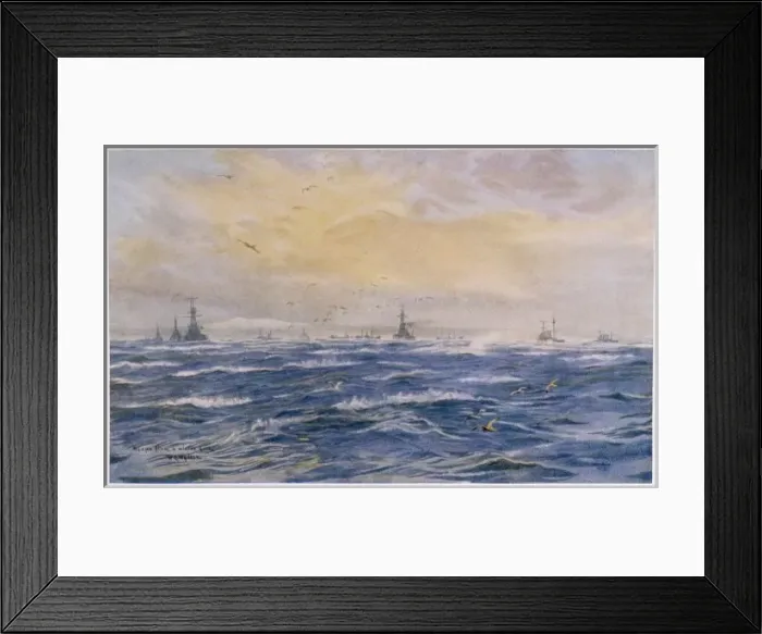 Framed Print : A Winter Gale at Scapa Framed Print : A Winter Gale at Scapa