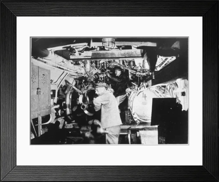 Framed Print : U-Boat Torpedo Room Framed Print : U-Boat Torpedo Room