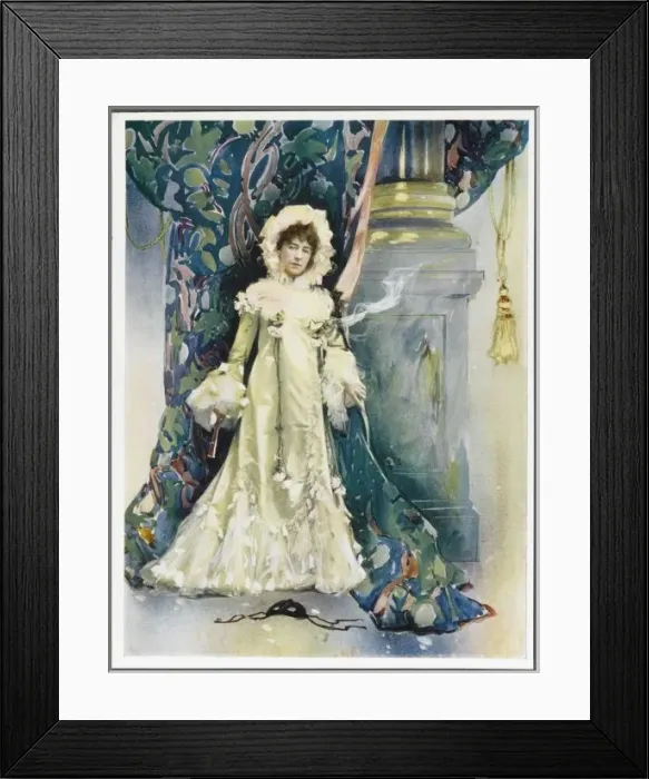 Framed Print : Vane Featherstone / 1903 Framed Print : Vane Featherstone / 1903