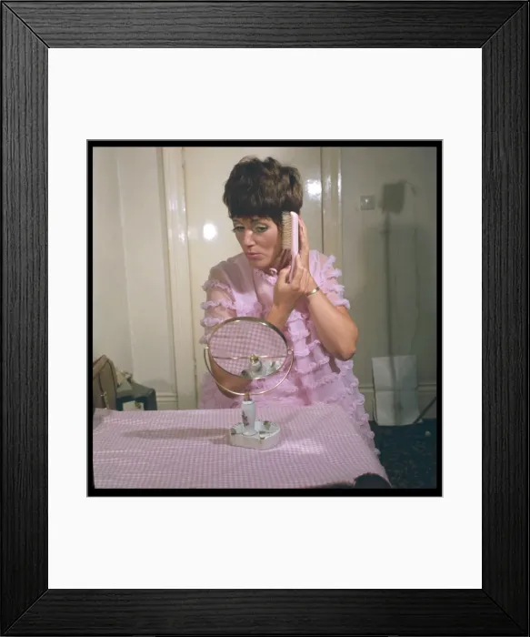 Framed Print : Brushing Hair Framed Print : Brushing Hair