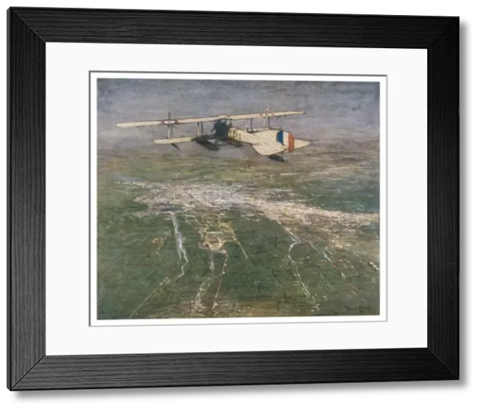 Framed Print : Seaplane over Damascus Framed Print : Seaplane over Damascus