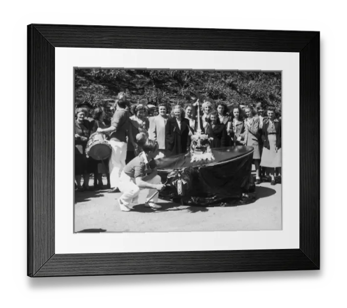 Framed Print : Padstow Hobby Horse Framed Print : Padstow Hobby Horse