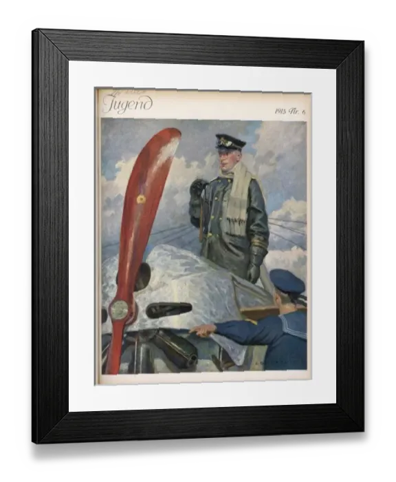 Framed Print : German Naval Patrol Framed Print : German Naval Patrol