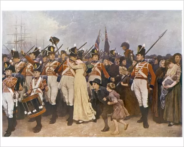 Soldiers Embarking 1810
