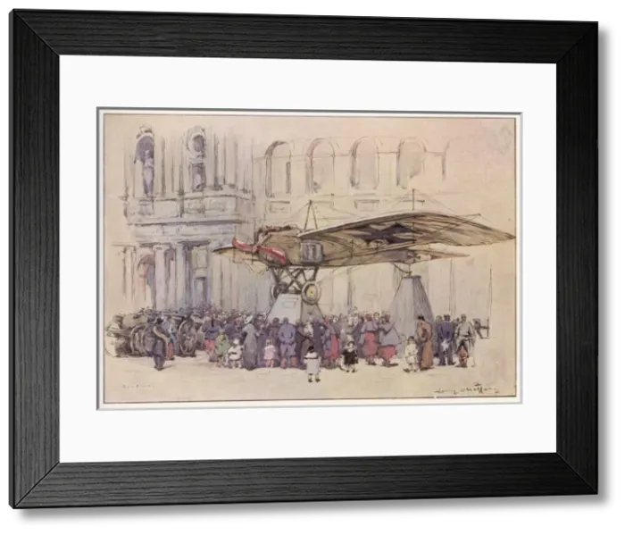 Framed Print : Captured Taube in Paris Framed Print : Captured Taube in Paris