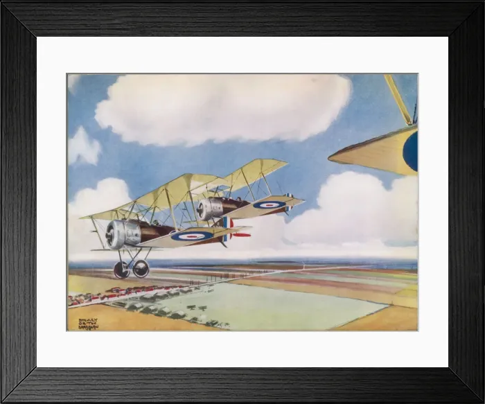 Framed Print : Sopwith Pups in Belgium Framed Print : Sopwith Pups in Belgium