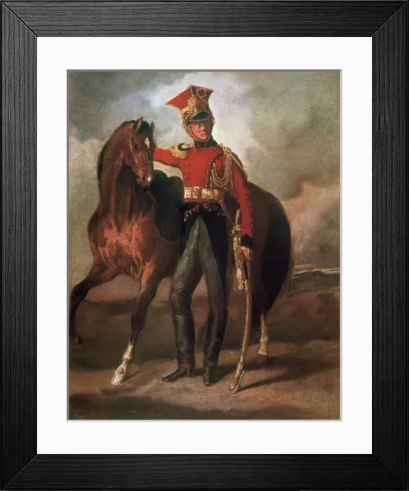 Framed Print : Lancers Officer 1809 Framed Print : Lancers Officer 1809