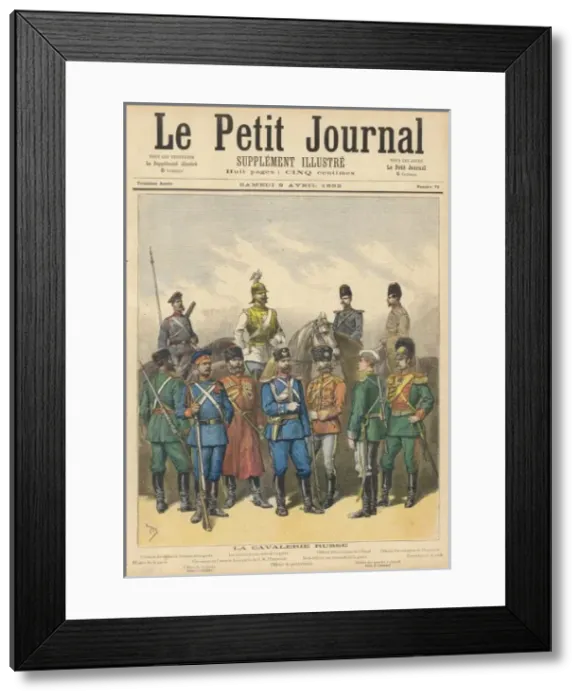 Framed Print : Russian Cavalry 1892 Framed Print : Russian Cavalry 1892