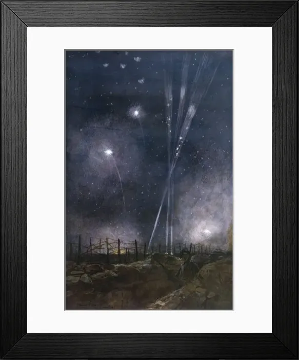 Framed Print : 1914 / Nieuport Flares Framed Print : 1914 / Nieuport Flares