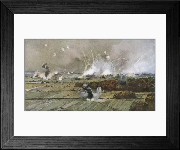 Framed Print : 1915 / Battle / Champagne Framed Print : 1915 / Battle / Champagne